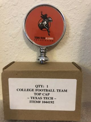 Texas Tech College Football Beer Tap Topper Top Cap