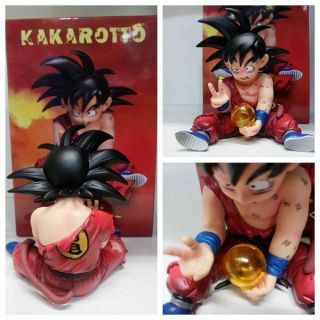 Dragon Ball Kid Son Goku Wounded War Small Kakarotto Figure No Box