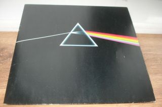 Pink Floyd Dark Side Of The Moon A5/B5 DECENT AUDIO POSTER/STICKERS 1970s UK LP 8
