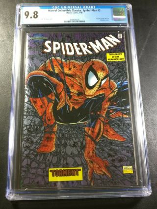 1998 Marvel Collectible Classics: Spider - Man 2 Reprints Spider - Man 1 Chromium