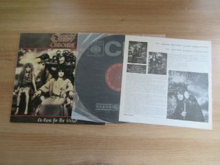 Ozzy Osbourne - No Rest For The Wicked 1989 Rare 7 Tracks Korea Vinyl Lp