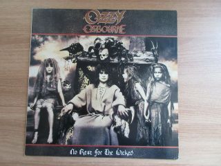 Ozzy Osbourne - No Rest For The Wicked 1989 Rare 7 Tracks Korea Vinyl LP 2