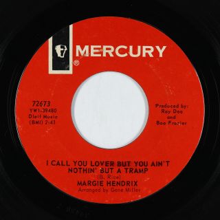 R&b Soul 45 - Margie Hendrix - I Call You Lover - Mercury - Vg,  Mp3