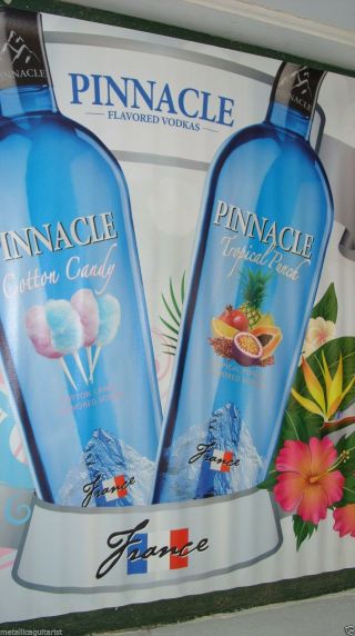 Pinnacle Tropical Punch & Cotton Candy Vodka - 3x5 Vinyl Canvas Wall Banner