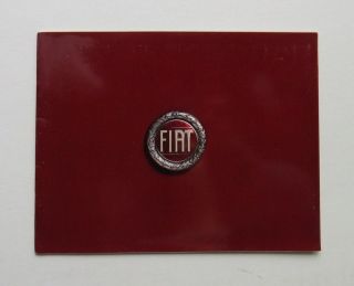 1976 Fiat Full Line Brochure 128 131 124 X1/9 Vintage