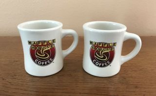 Waffle House Coffee Mugs Set Of 2 Tuxton