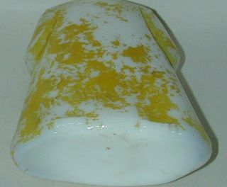 RF Outcault Yellow Kid Milk Glass Hot Sauce Bottle circa 1900 SCARCE Exc Cond 9