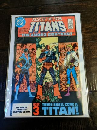 Tales Of The Teen Titans 44 First Nightwing Comic (jul 1984,  Dc)