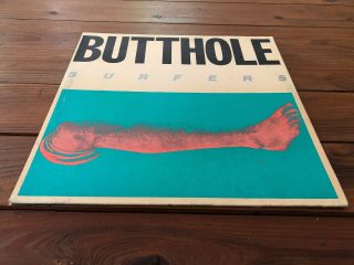 Butthole Surfers ‎– Rembrandt Pussyhorse 1986 Touch And Go ‎T&GLP 8 Vinyl NM 2