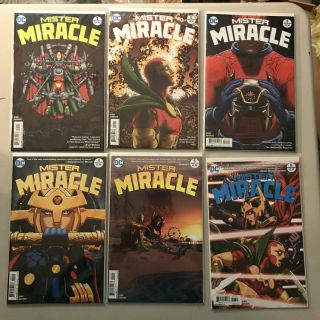Mister Miracle 1 2 3 4 5 6 Tom King Mitch Gerads Variant Cover B Set