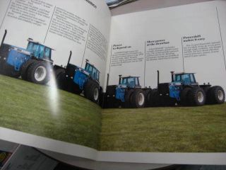 Ford Holland 846 876 946 976 4wd tractors brochure,  28 pages 2