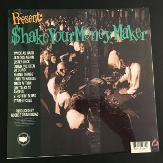 The Black Crowes Shake Your Money Maker vinyl record SAWCUT lp 24278 wrap hype 2