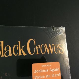 The Black Crowes Shake Your Money Maker vinyl record SAWCUT lp 24278 wrap hype 3