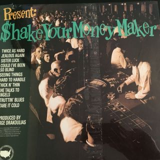 The Black Crowes Shake Your Money Maker vinyl record SAWCUT lp 24278 wrap hype 6