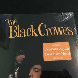 The Black Crowes Shake Your Money Maker vinyl record SAWCUT lp 24278 wrap hype 7