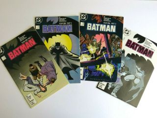 Batman Comic Book Issues 404 - 407 Frank Miller 
