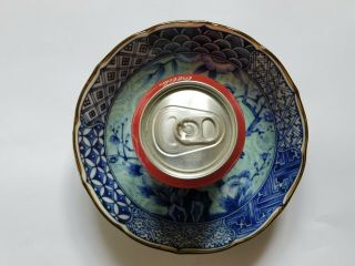 c.  20th - Vintage Japanese Arita Blue & White Export Porcelain Bowl 2
