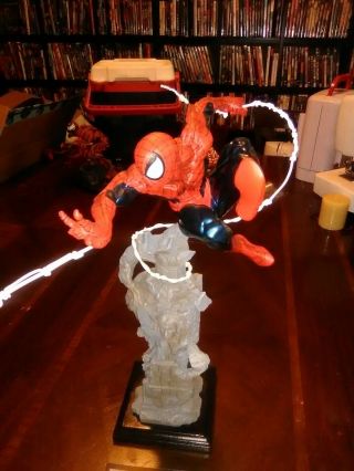 Kotobukiya Spider - Man Fine Art Statue Signed By Todd Mcfarland