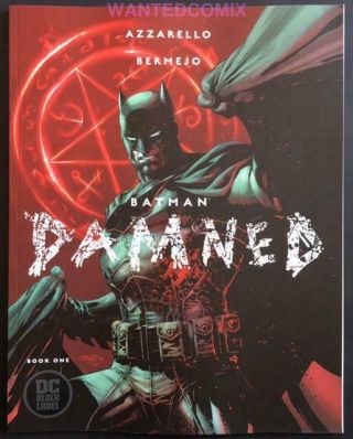 Batman Damned 1 Uncensored Variant Cover & Suicide Squad Harley Quinn Joker
