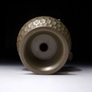 HN15 Japanese Unique Sencha Water Pot,  Banko ware,  1st class potter,  Iroku Mori 8