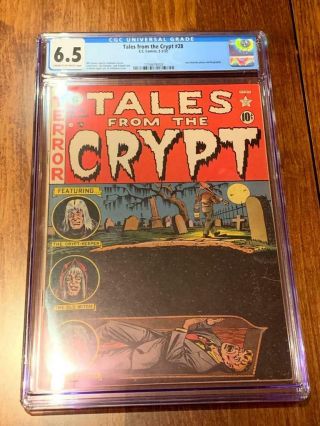 Tales From The Crypt 28 Cgc 6.  5 (fn, ) 1952 Joe Orlando Photo And Bio