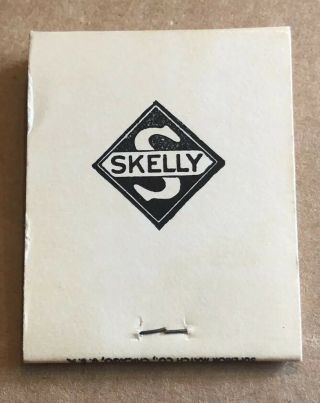 Vintage Nos Skelly Oil Matchbook