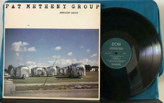 Pat Metheny American Garage Nm 1979 Audiophile Masterdisk Lp Quiex Virgin Vinyl