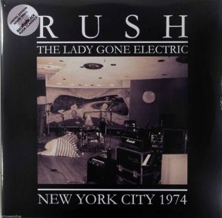 Rush The Lady Gone Electric Ltd Ed White Double Vinyl Lp X 33 Rpm