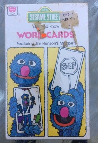 Vintage Sesame Street Jim Henson 