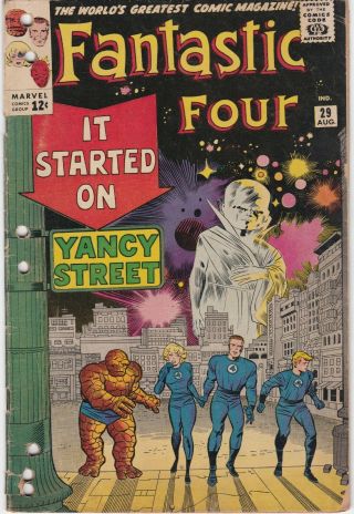 Fantastic Four 29 1964 Silver Age Marvel Comic