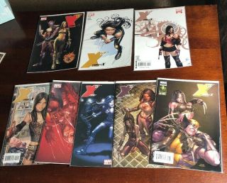 X - 23 Target X 1 - 6 Complete First Printings (2 Variant Covers For 1)