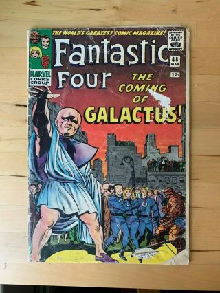 Fantastic Four 48.  1st Silver Surfer And Galactus.