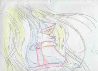 Hellsing Ultimate Alucard Genga Douga 1 (anime Art Production Sketch) Not Cel