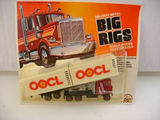1981 Zee Ho Scal Big Rigs Mack Truck & 2 20 
