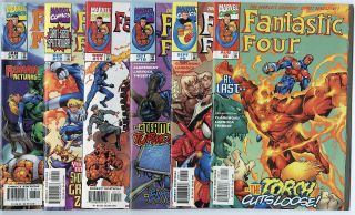 Fantastic Four 1 - 19 Complete Set avg.  NM 9.  4 Marvel 1998 3