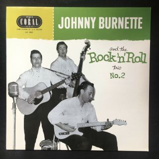 Johnny Burnette Trio No.  2 Rockabilly Vogue Coral Lvc 10057 Vinyl 10 " Ex