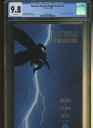 Batman: The Dark Knight Returns 1 Cgc 9.  8 | Dc 1986 | 1st Carrie Kelly.