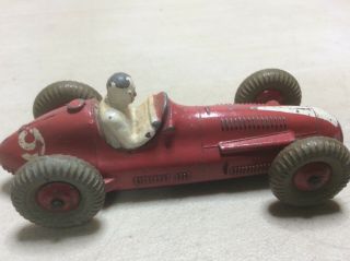 Dinky Toys 231 Maserati Racing Car - Vintage 1954 - 64 Red and White 2