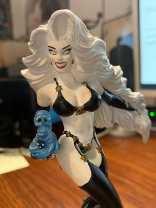 Lady Death Miniature Statue Sculpted By Clayburn Moore Chaos Comics 1038/6666 2