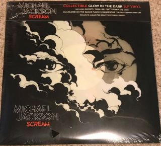 Michael Jackson ‘scream’ (2 Lp Vinyl) Glow In The Dark Mj Record