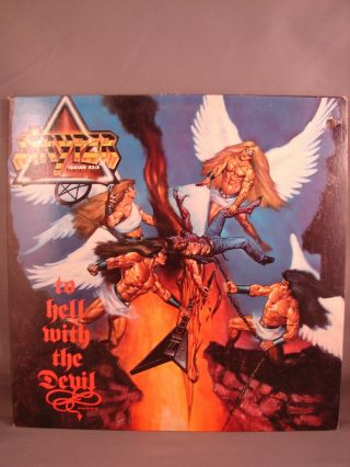 Lp Stryper To Hell With The Devil 1986 Vinyl Album Enigma Pjas - 73237 Cutout