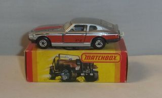 Mj7 Matchbox - Yellow Box - Mb67 Datsun 280z - Silver