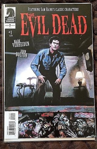 The Evil Dead 1 Dark Horse Comics (2008) Nm Horror Collectibles John Bolton Art
