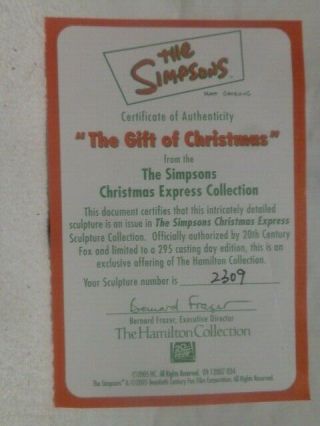 Simpsons Christmas Express,  The Gift Of Christmas,  2309, 7