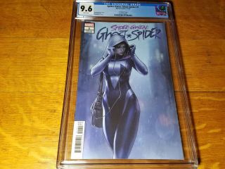 Spider - Gwen Ghost Spider 1 - 1:100 Jee Hyung Lee Variant Cover Cgc 9.  6 Marvel