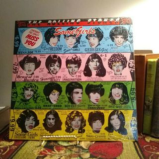 The Rolling Stones Some Girls Lp,  1st Version (die Cut With Celebrity Faces)