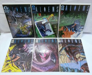 Aliens 1 - 6 Complete Limited Series - 1988 Dark Horse Comics