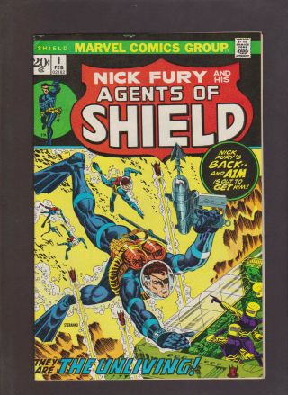 Shield 1 (feb 1973,  Marvel) Reprint
