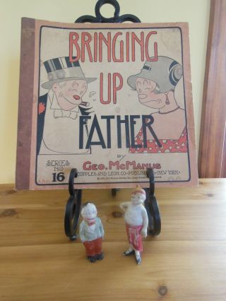 Bringing Up Father Comic Book And Figures 1920s Rare - Cupples And Leon Co.