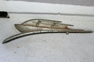 Vintage Plymouth ? Metal Hood Ornament Sign Gas Oil Sign
